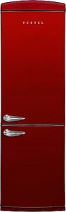 Vestel Retro NFK37201 Bordo Kombi No-Frost Buzdolabı