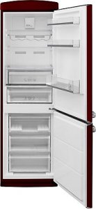 Vestel Retro NFK37201 Bordo Kombi No-Frost Buzdolabı