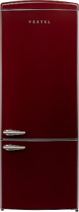 Vestel Retro NFK52211 Bordo Kombi No-Frost Buzdolabı