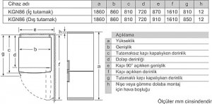 Profilo BD3086WECN Kombi No Frost Buzdolabı
