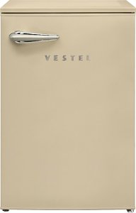 Vestel Retro SB14411 Bej Mini Buzdolabı