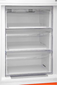 Vestel Retro NFK37011 Turuncu Kombi No Frost Buzdolabı