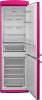 Vestel Retro NFK37011 Pembe Kombi No Frost Buzdolabı