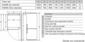 Bosch KGN56XWE0N Kombi No Frost Buzdolabı